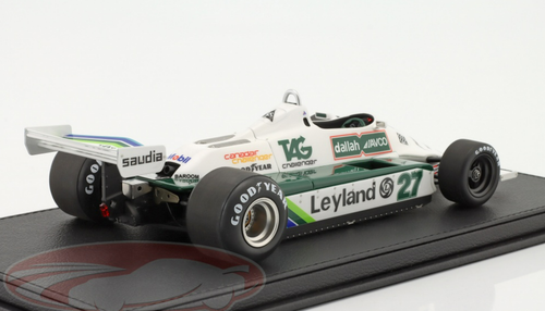 1/18 GP Replicas Alan Jones Williams FW07B #27 Winner Canadian GP Formula 1 World Champion Car Model