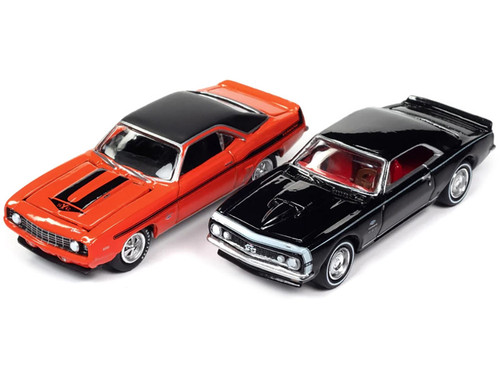 タイガー 1969 Chevrolet Camaro SS Black with White Stripes and 2013