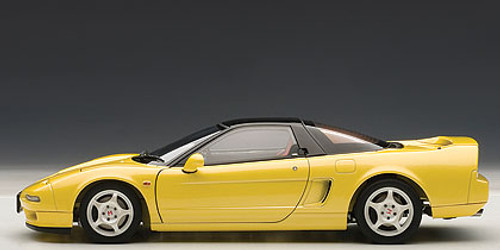 1/18 Motormax Acura NSX (Yellow) Diecast Car Model - LIVECARMODEL.com