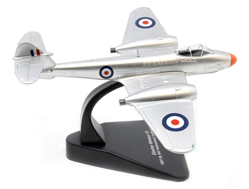 Gloster Meteor F3 Jet Fighter 5897 M RAF Hednesford Staffordshire England "Oxford Aviation" Series 1/72 Diecast Model Aircraft by Oxford Diecast