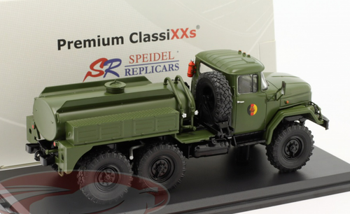 1/43 Premium Classixxs ZIL 131, ARS-14 Tank Truck Military Vehicle (Olive Green) Car Model