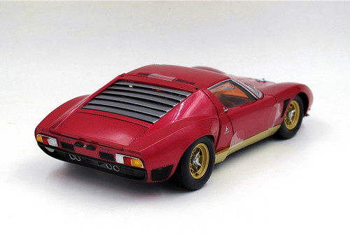 1/18 Kyosho Lamborghini Miura Jota Svj (Red) Diecast Car Model