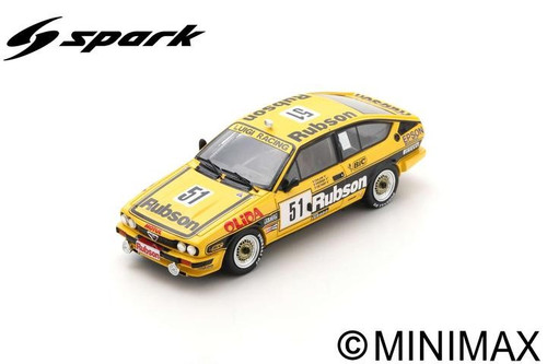 1/43 Spark Alfa Romeo Alfetta GTV6 No.51 Luigi Racing  24H Spa 1984  B. Salam - T. Perrier - P. de Thoisy Car Model