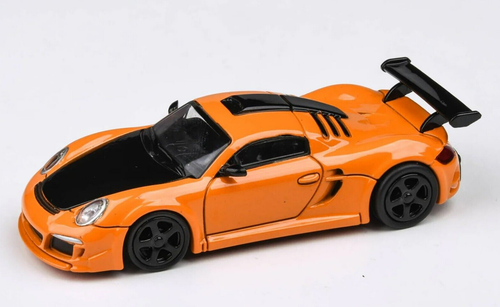 1/64 Paragon 2012 Porsche RUF CTR3 Clubsport (Orange) Diecast Car Model