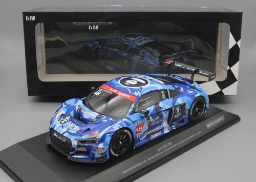 【MINICHAMPS 】Audi R8 8台セット 1/18 Minichamps Audi R8 LMS #48 Edoardo Mortara Winner Audi R8 LMS