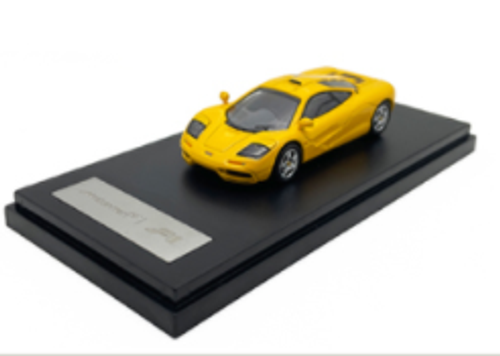  1/64 LCD McLaren F1 Yellow Diecast Car Model