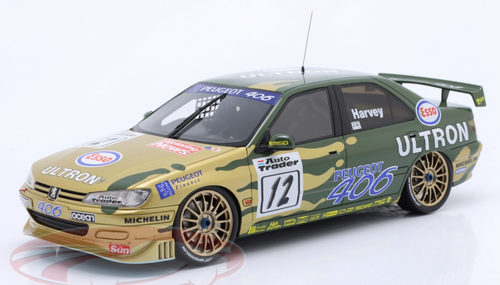 1/18 OTTO 1996 Peugeot 406 BTCC #12 Resin Car Model