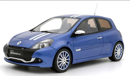 1/18 OTTO 2012 Renault Clio 3 RS (Blue) Resin Car Model