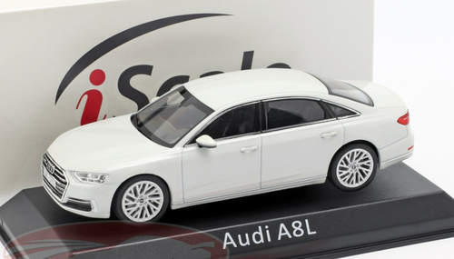 1/43 iScale Audi A8L (White) Car Model