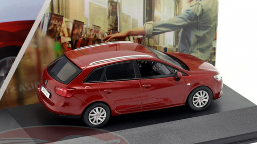 1/43 Seat Ibiza ST (Dark Red Metallic) Car Model