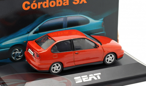 1/43 Seat 1996 Seat Cordoba SX (Orange Red Metallic) Car Model