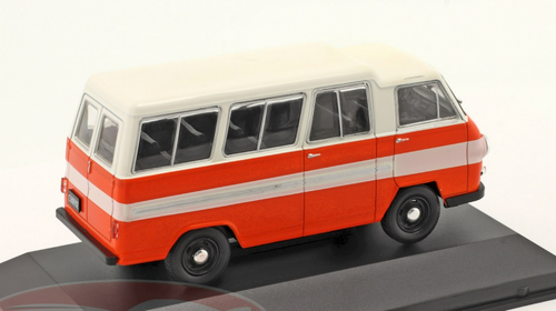 1/43 Hachette 1974 IME Rastrojero F71 Van (Orange & White) Car Model