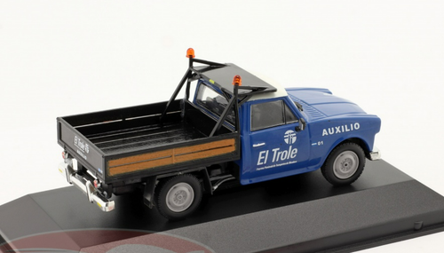 1/43 Hachette 1975 IME Rastrojero X78 Pick-Up El Trole (Blue) Car Model