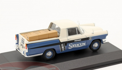 1/43 Hachette 1963 Siam Argenta Pick-Up Pistones Sylicum Car Model