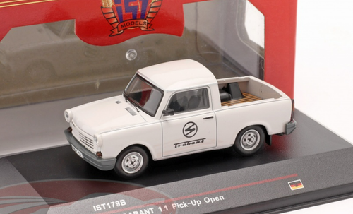 1/43 Ixo 1990 Trabant 1.1 Pick up (Light Grey) Car Model