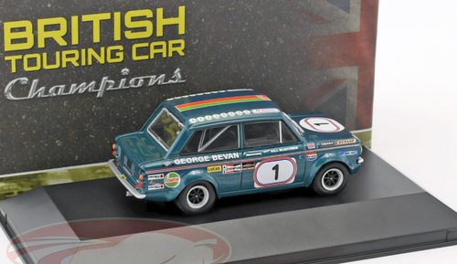 1/43 Atlas 1972 Sunbeam Imp #1 BTCC Champion George Bevan Imp Bill McGovern Car Model