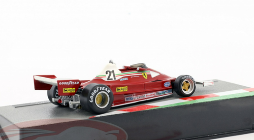 1/43 Altaya 1977 Formula 1 Gilles Villeneuve Ferrari 312T2 #21 Canadian GP Car Model