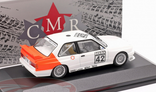 1/43 CMR 1991 BMW M3 (E30) #42 DTM BMW Dealerteam Cor Euser Car Model