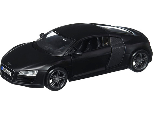 1/24 Maisto Audi R8 Matt Black Diecast Car Model