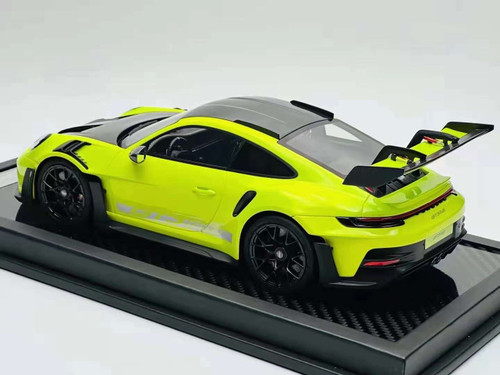 1/18 VIP Porsche 911 992 GT3 RS (Acid Green) Resin Car Model Limited 99 Pieces