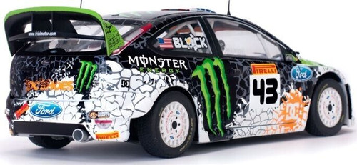 1/18 Sunstar 2008 Ford Focus RS WRC07 - #46 V.Rossi, C.Cassina