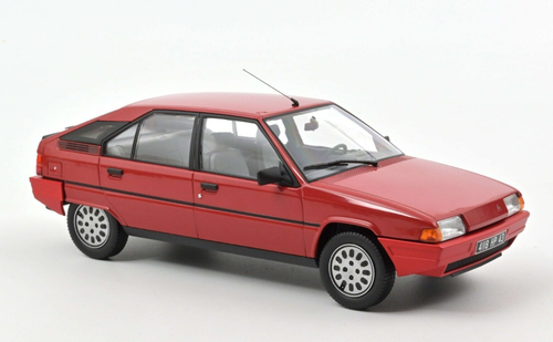 1/18 Norev 1983 Citroen BX 16 TRS (Vallelunga Red) Diecast Car Model