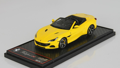 1/43 BBR Ferrari Portofino M Spider Version (Modena Yellow) Resin Car Model Limited 48 Pieces