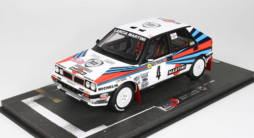 Solido 1:18 LANCIA DELTA HF INTEGRALE WHITE #1 RECALDE / CHRISTIE SAFARI  RALLYE KENYA 1991 (S1807803) Diecast Car Model Available Now