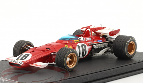 1/18 GP Replicas 1970 Formula 1 Jacky Ickx Ferrari 312B #18 Winner Canadian GP Car Model