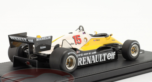 1/18 GP Replicas 1983 Formula 1 Alain Prost Renault RE40 #15 Winner French GP Car Model