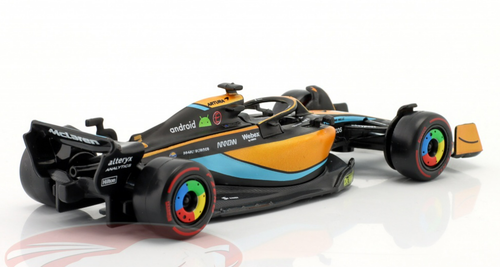 1/43 BBurago 2022 Formula 1 Daniel Ricciardo McLaren MCL36 #3 Standard Edition Car Model