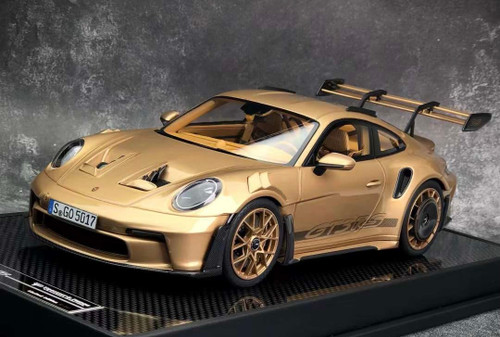 1/18 TP Timothy & Pierre Porsche 911 992 GT3 RS (Gold) Resin Car Model Limited 30 Pieces