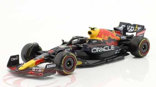 1/43 BBurago 2022 Formula 1 Sergio Perez Red Bull RB18 #11 Car Model