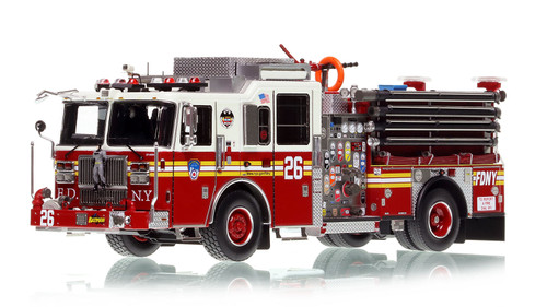 1/50 NZG FDNY 2014 Seagrave Attacker HD High Pressure Engine 26 Manhattan Limited 75 Pieces