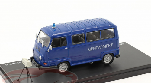 1/43 Hachette 1978 Renault Estafette 800 Gendarmerie Mobile Radar Car Model