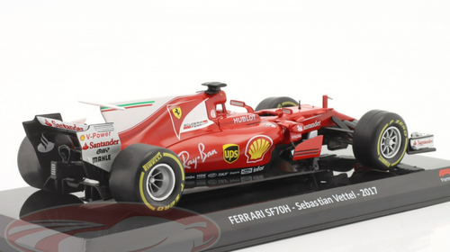 1/24 Premium Collectibles 2017 Formula 1 Sebastian Vettel Ferrari SF70H #5 Car Model