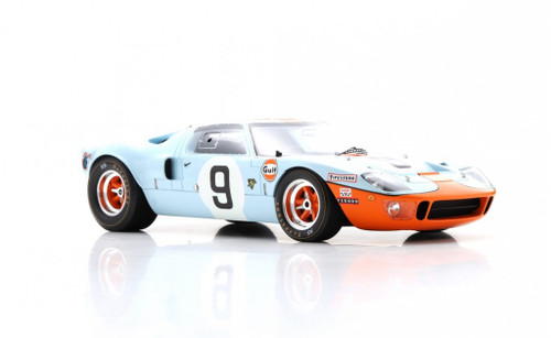 1/43 Ixo 1969 Ford GT40 Gulf #6 Winner 24h LeMans J. W. Automotive