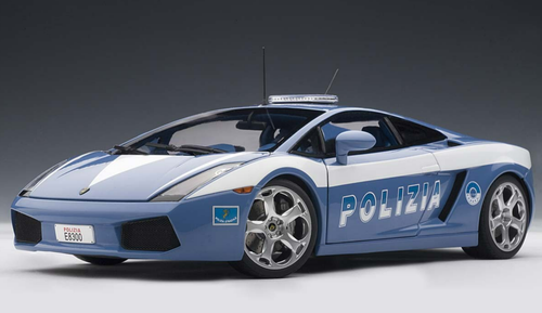 1/18 AUTOart Lamborghini Gallardo LP540-4 Police Car Model