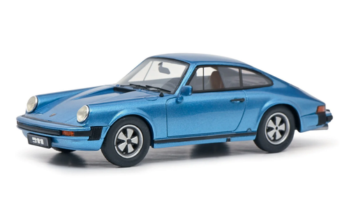 1/18 Schuco Porsche 911 Coupe (Blue) Diecast Car Model