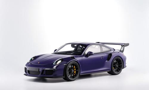 1/8 Minichamps 2016 Porsche 911 (991.1) GT3 R (Ultraviolet Purple) Resin Car Model Limited 99 Pieces