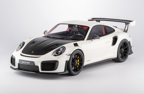 1/8 Minichamps 2018 Porsche 911 (991.2) GT2 RS (White) Resin Car Model Limited 99 Pieces