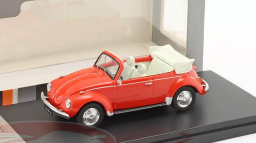 1/43 Premium X 1973 Volkswagen VW Beetle Käfer Cabriolet (Red) Car Model