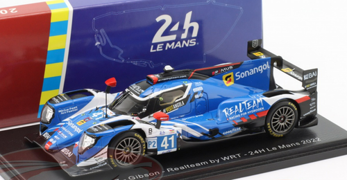 1/43 Spark 2022 Oreca 07 #41 24h LeMans RealTeam by WRT Rui Andrade, Ferdinand Habsburg, Norman Nato Car Model