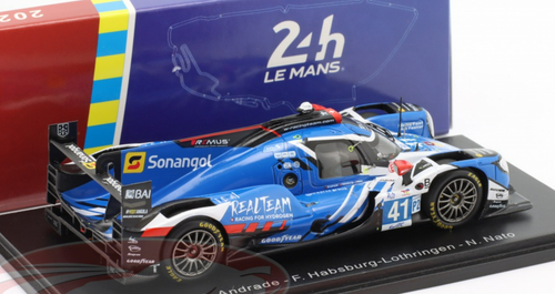 1/43 Spark 2022 Oreca 07 #41 24h LeMans RealTeam by WRT Rui Andrade, Ferdinand Habsburg, Norman Nato Car Model