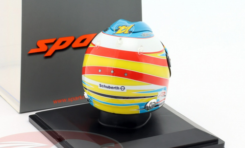 1/5 Spark 2015 Formula 1 Fernando Alonso #14 McLaren Honda Helmet Model