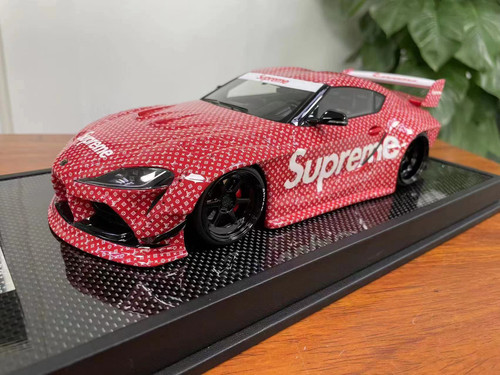1/18 BMW M4 F82 Liberty Walk Widebody Supreme (Red) Resin Car Model Limited  55 Pieces 