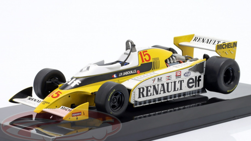 1/24 Premium Collectibles 1979 Formula 1 Jean-Pierre Jabouille Renault RS10 #15 Car Model