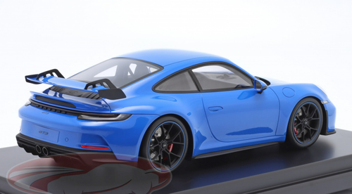 1/12 Dealer Edition 2021 Porsche 911 (992) GT3 (Shark Blue) Resin Car Model Limited 300 Pieces