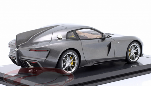 1/18 Tecnomodel 2021 Aero3 by Touring Superleggera (Silverstone Grey Metallic) Resin Car Model Limited 50 Pieces