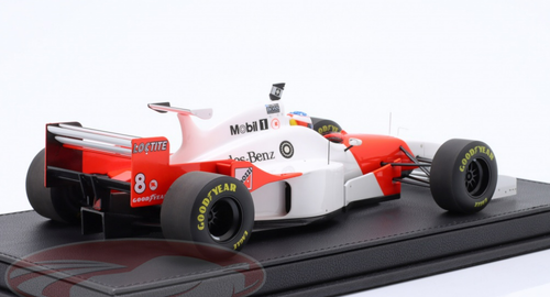 1/18 GP Replicas 1996 Formula 1 David Coulthard McLaren MP4/11 #8 2nd Monaco GP Car Model with Driver Figure